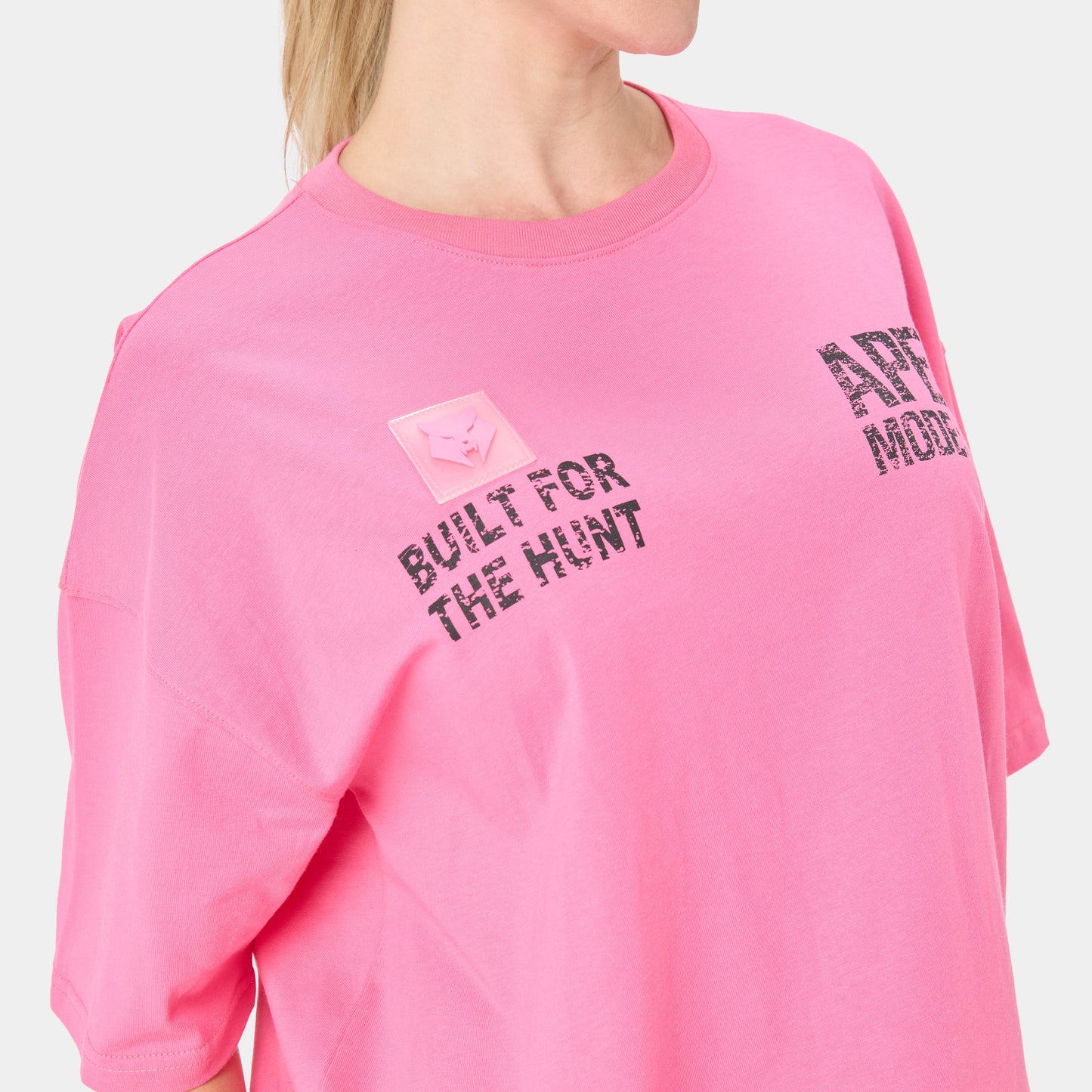 APEXMODE OVERSIZED T-SHIRT — ALPHA ROSE