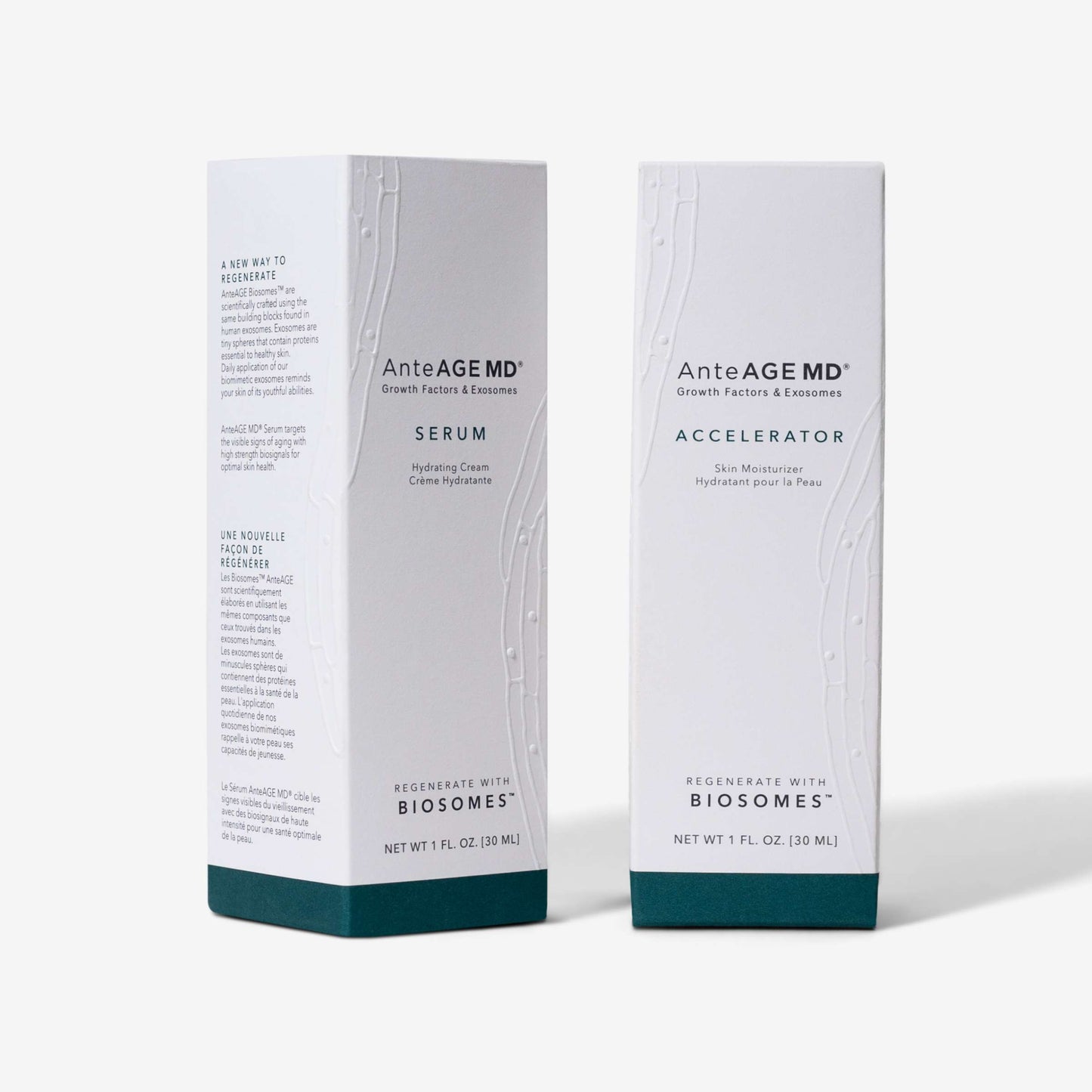 AnteAGE MD Biosome System Serum + Accelerator