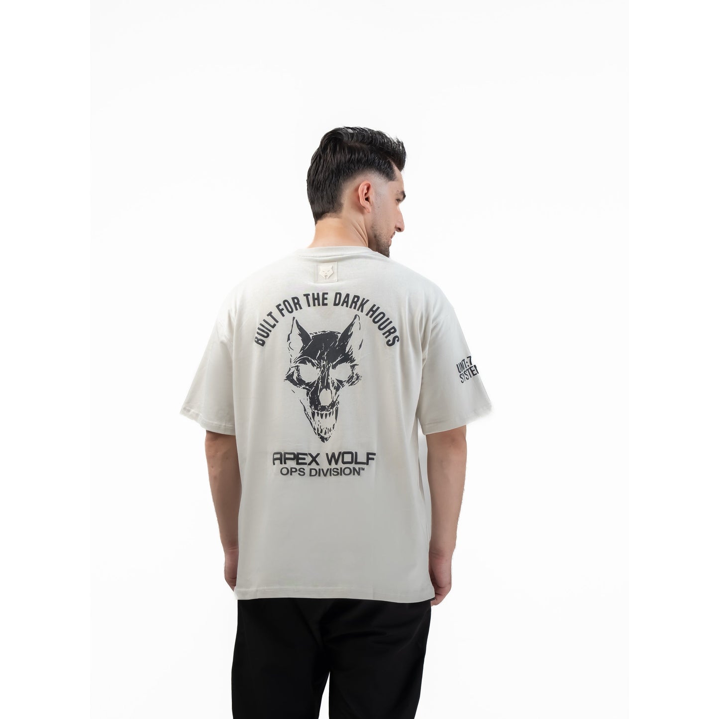 OPERATOR_77 OVERSIZED TEE — TACTICAL BEIGE