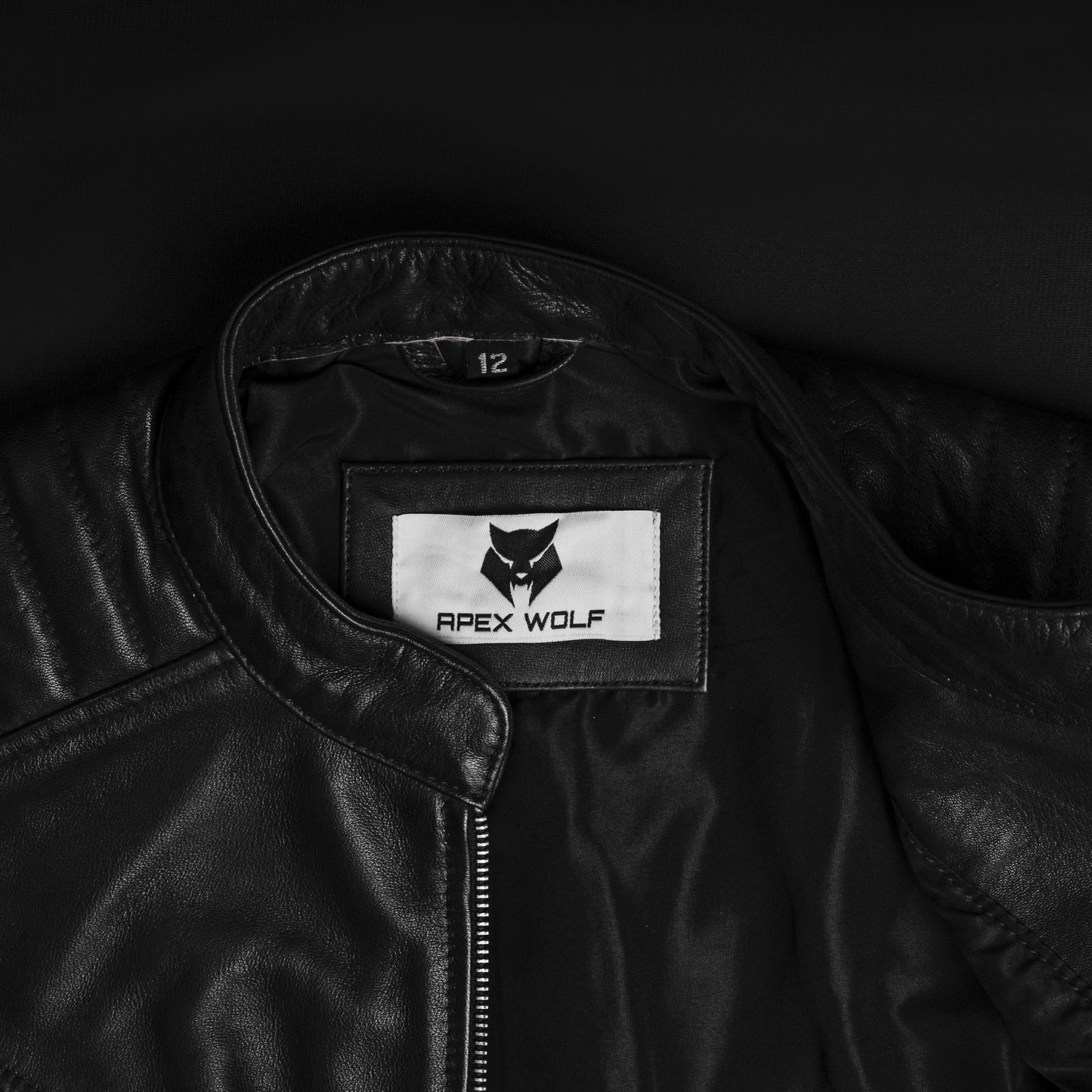 Valkyrie Black Leather Jacket