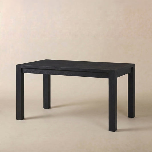 Block Table - Burnt Black