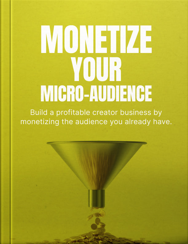 Monetize Your Micro Audience - eBook
