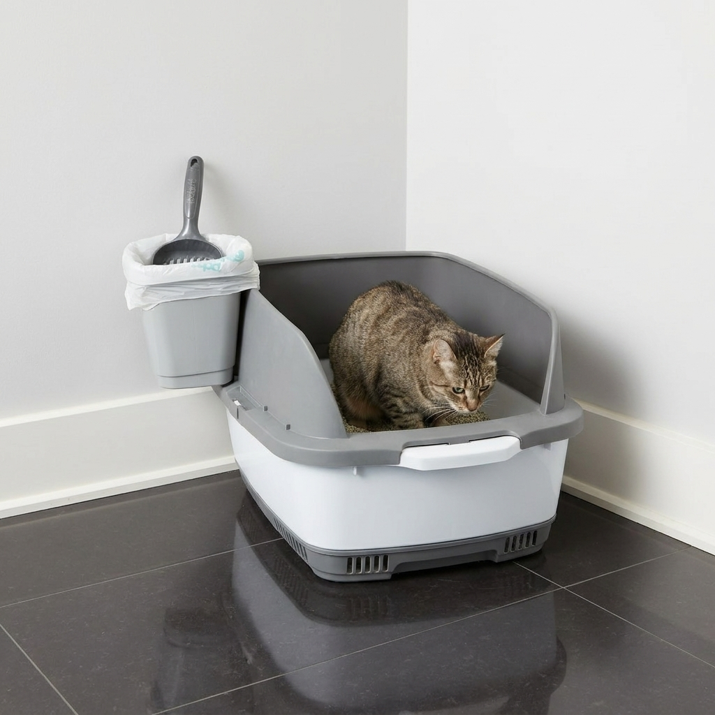 Cateco Odour-Eliminating Litter box - Complete Starter Kit