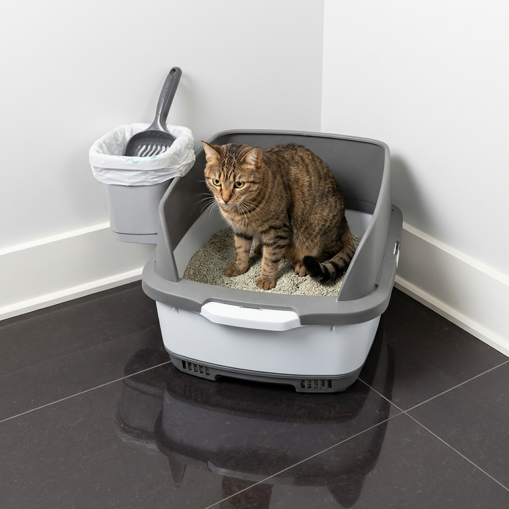 Cateco Odour-Eliminating Litter box - Complete Starter Kit