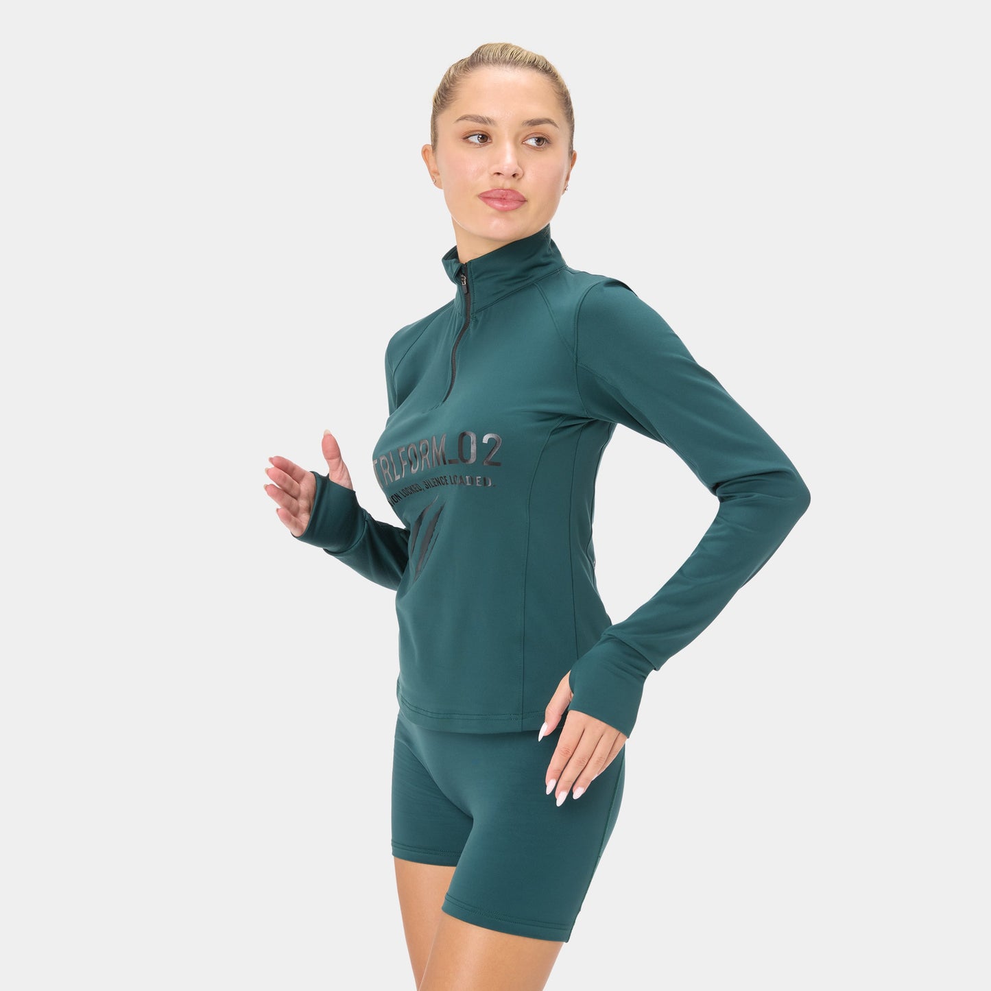 CTRLFORM_02 HALF ZIP — ALPHA FOREST