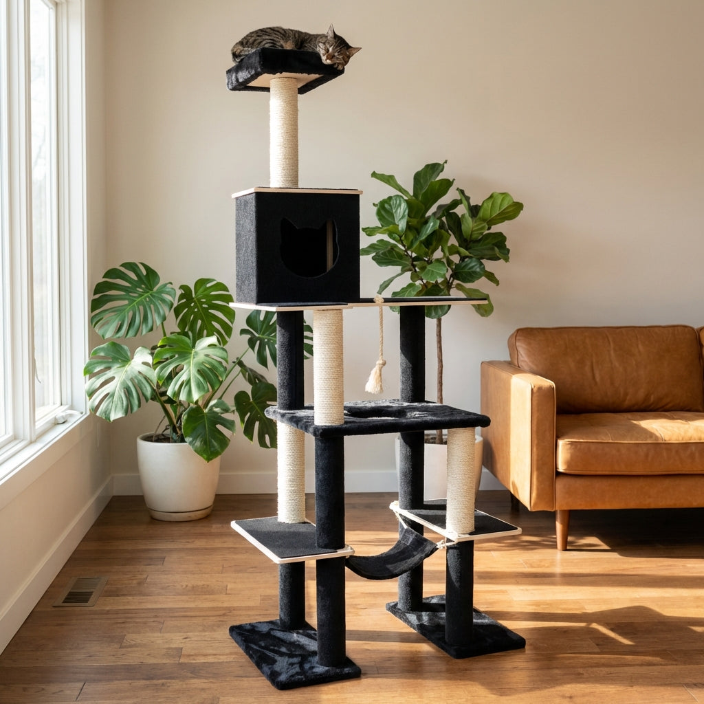 Noba Supreme 81" Tower - 6 - Level Cat Tree