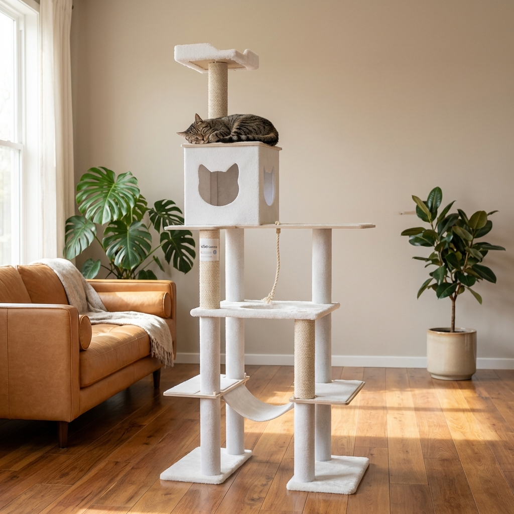 Noba Supreme 81" Tower - 6 - Level Cat Tree