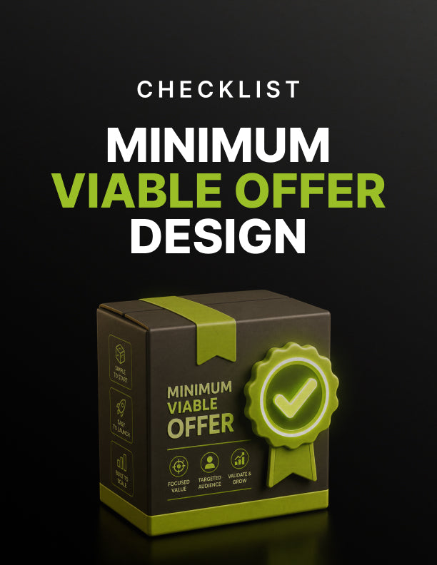Minimum Viable Offer Design - Checklist