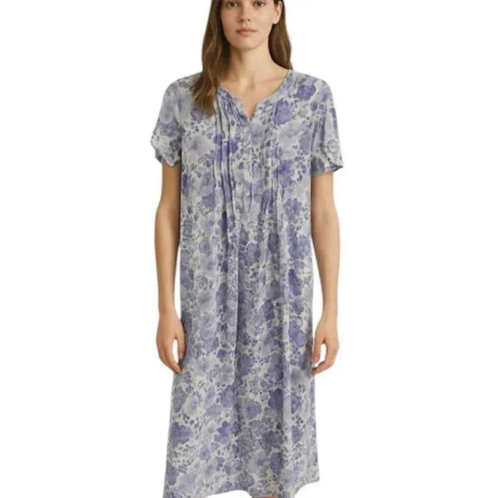 Chemise de nuit col V