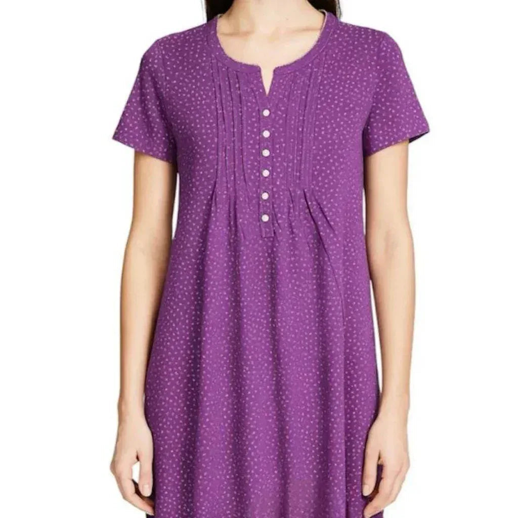 Chemise de nuit col V