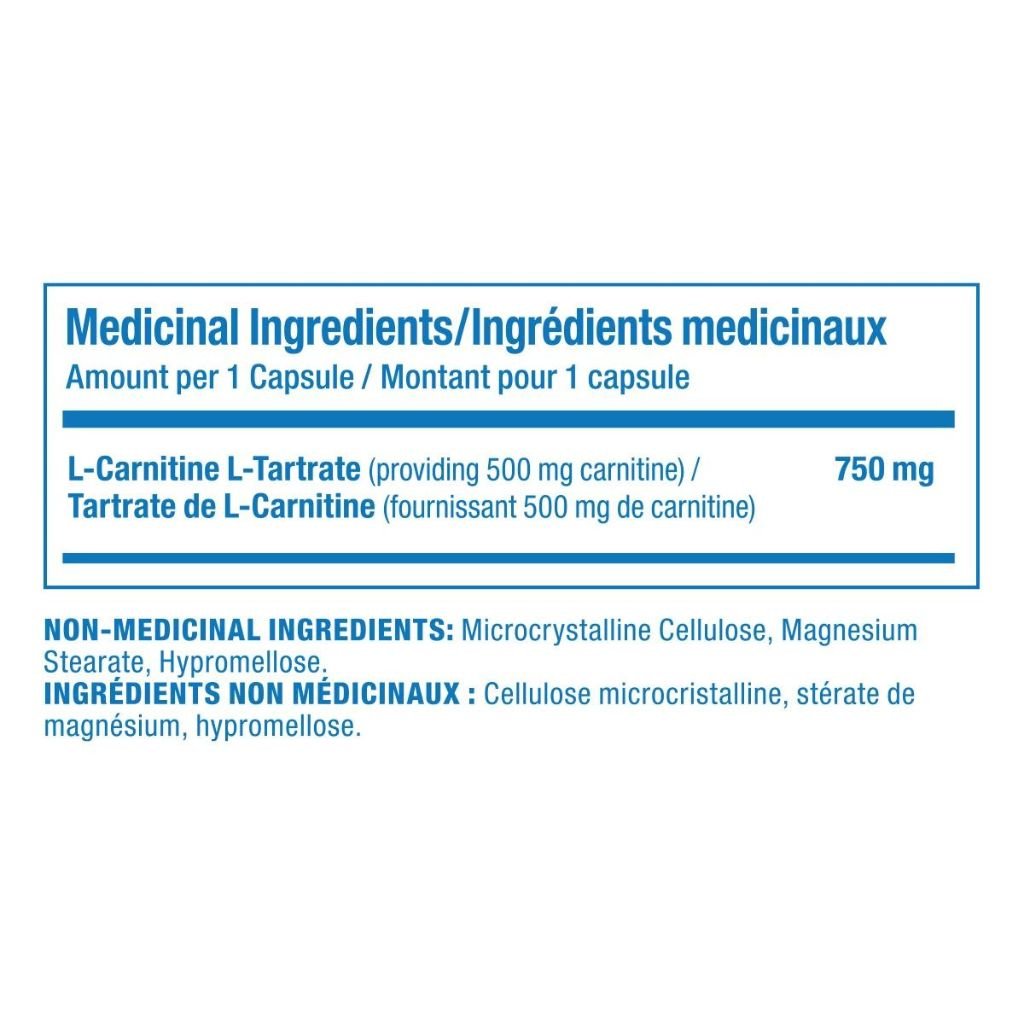 Confident Sports L-CARNITINE, 120 VCaps