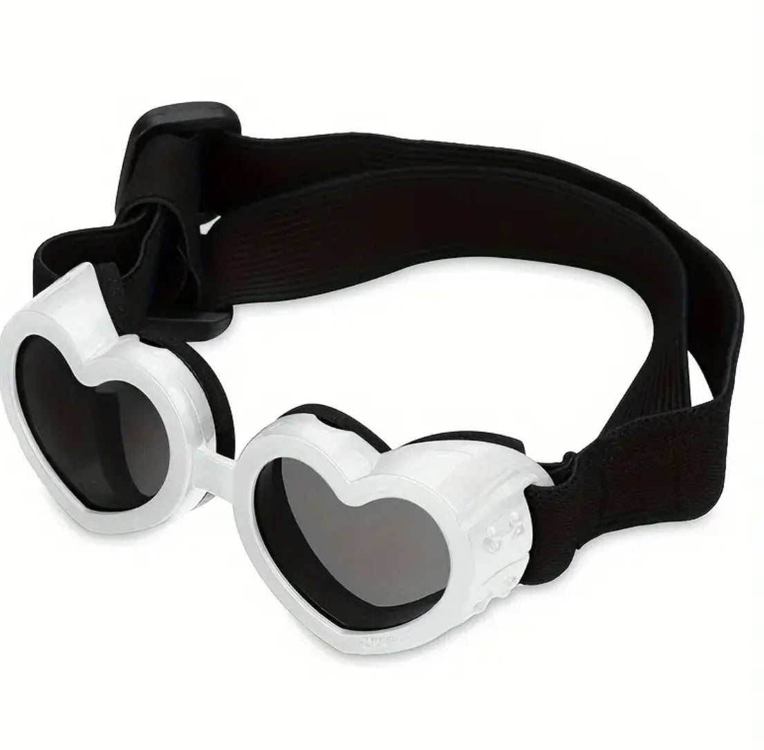 Heart Dog Goggles | Heart Shape Dog Eyewear