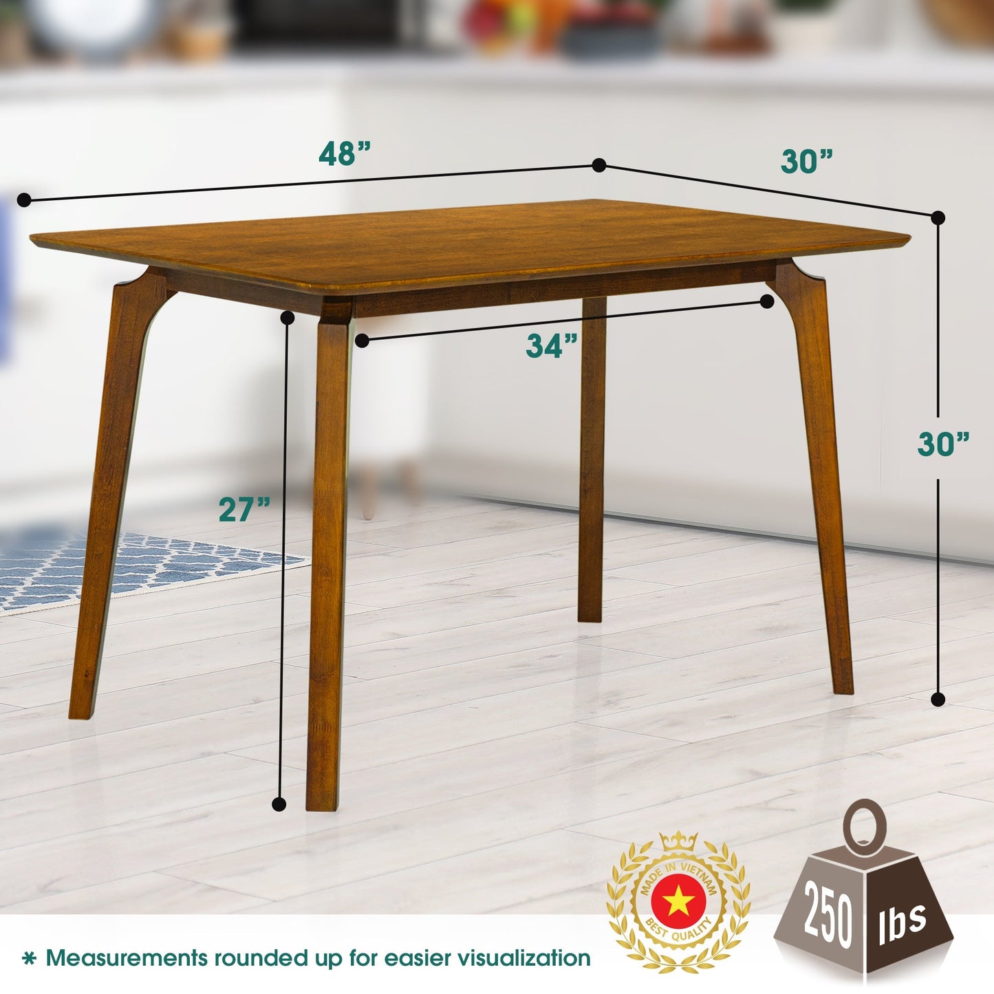 Verve 48 Inches Dining Table