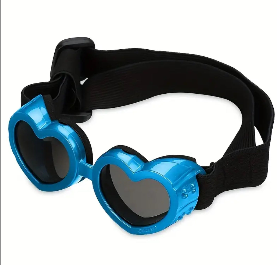 Heart Dog Goggles | Heart Shape Dog Eyewear