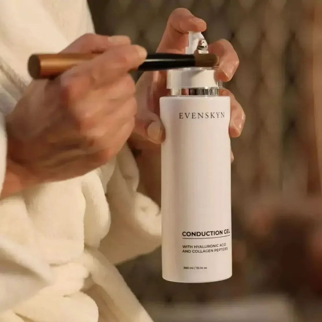 EVENSKYN Conductive Gel for RF, Microcurrent, EMS & Ultrasound Devices | Hydrating Conducting Gel 300 mL