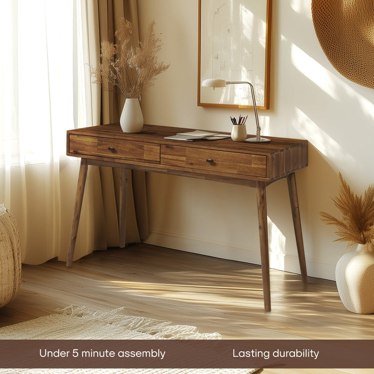 Lagom 48 Inches Solid Wood Desk