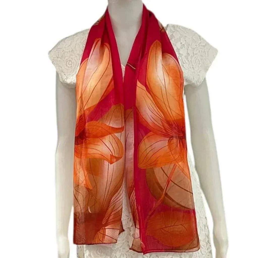 Foulard soyeux