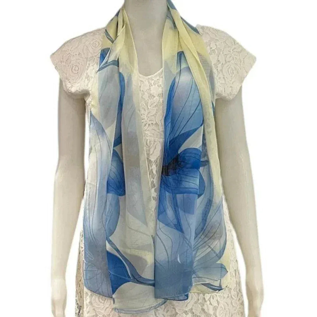 Foulard soyeux
