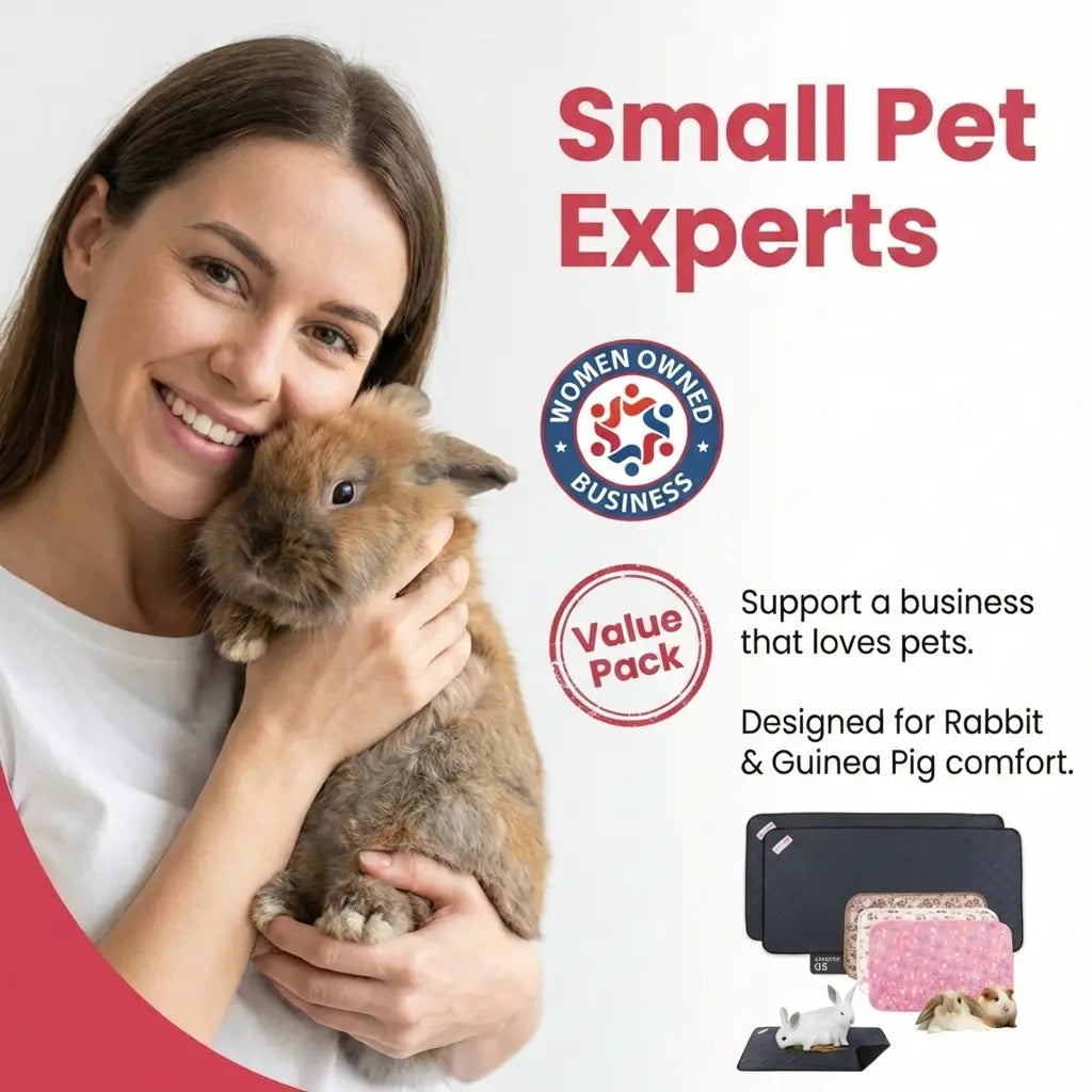 Reusable Rabbit & Guinea Pig Cage Liners  -5-Pcs - for Midwest & C&C 2x4