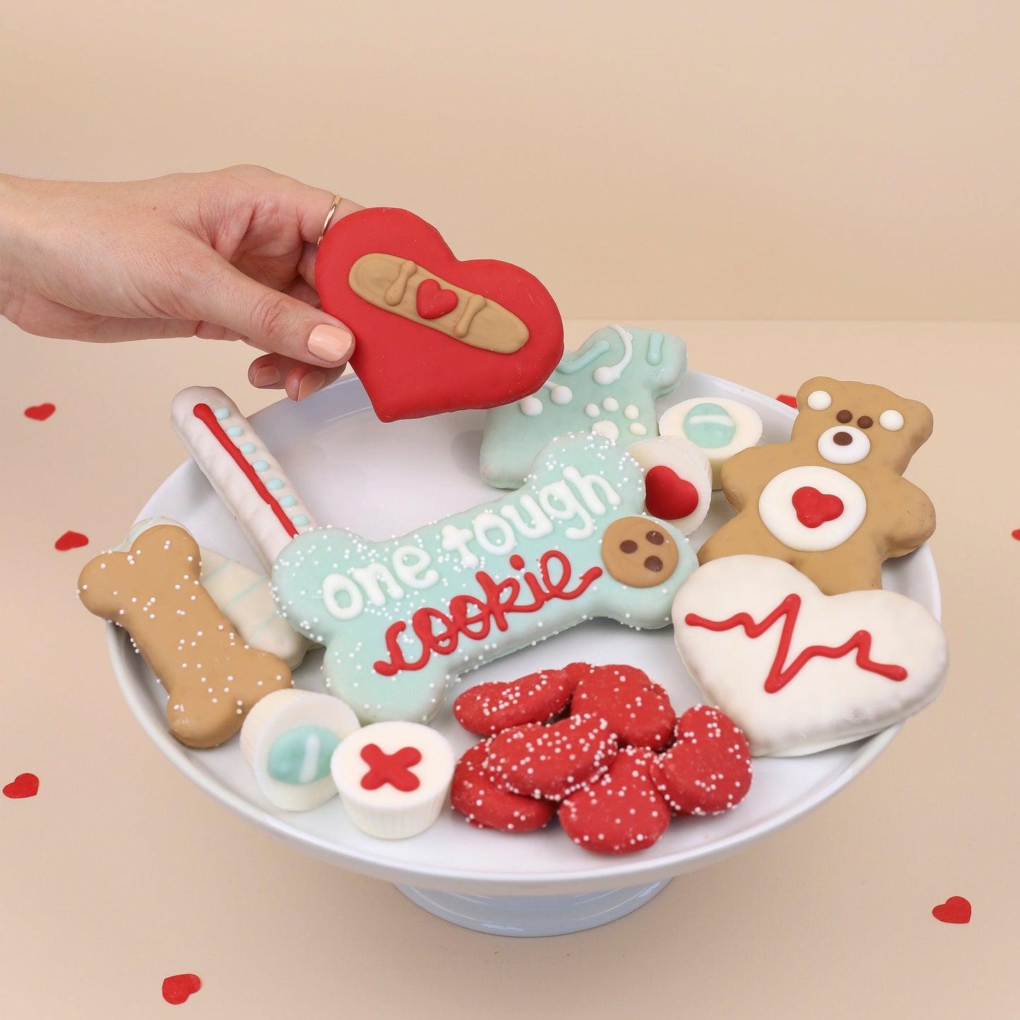 Wufers Get Well Soon Dog Cookie Box