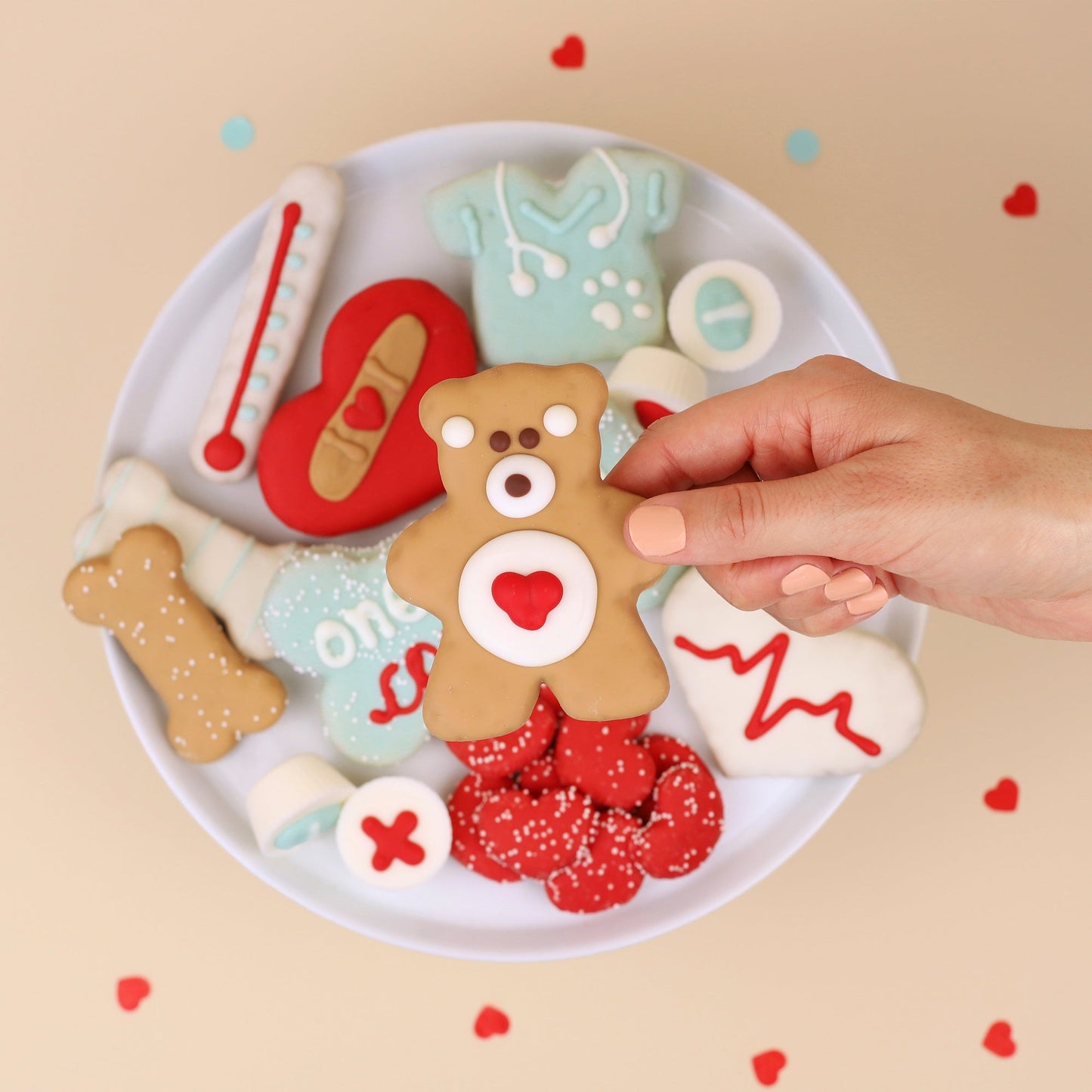 Wufers Get Well Soon Dog Cookie Box