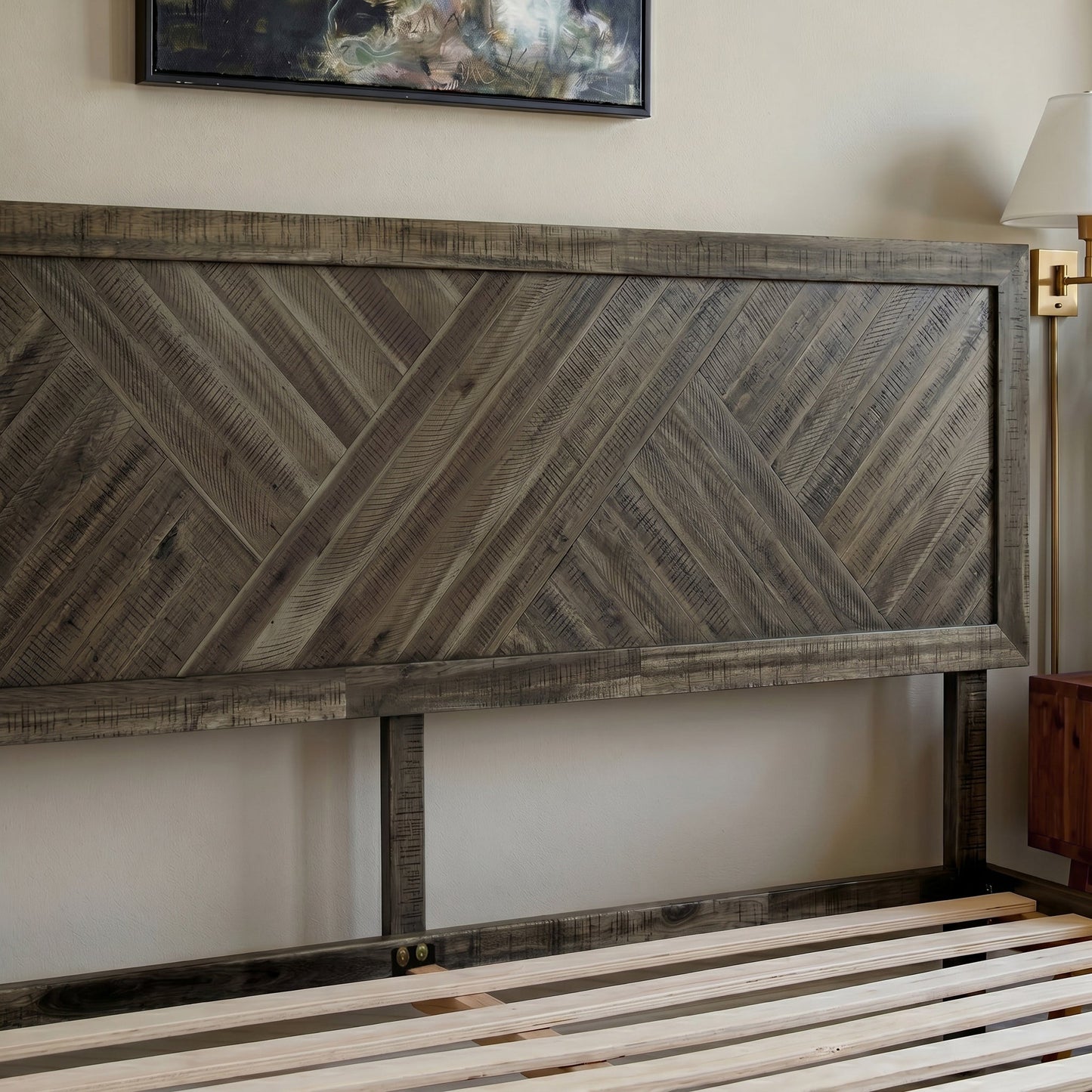 Sierra Deluxe Solid Wood Bed Frame