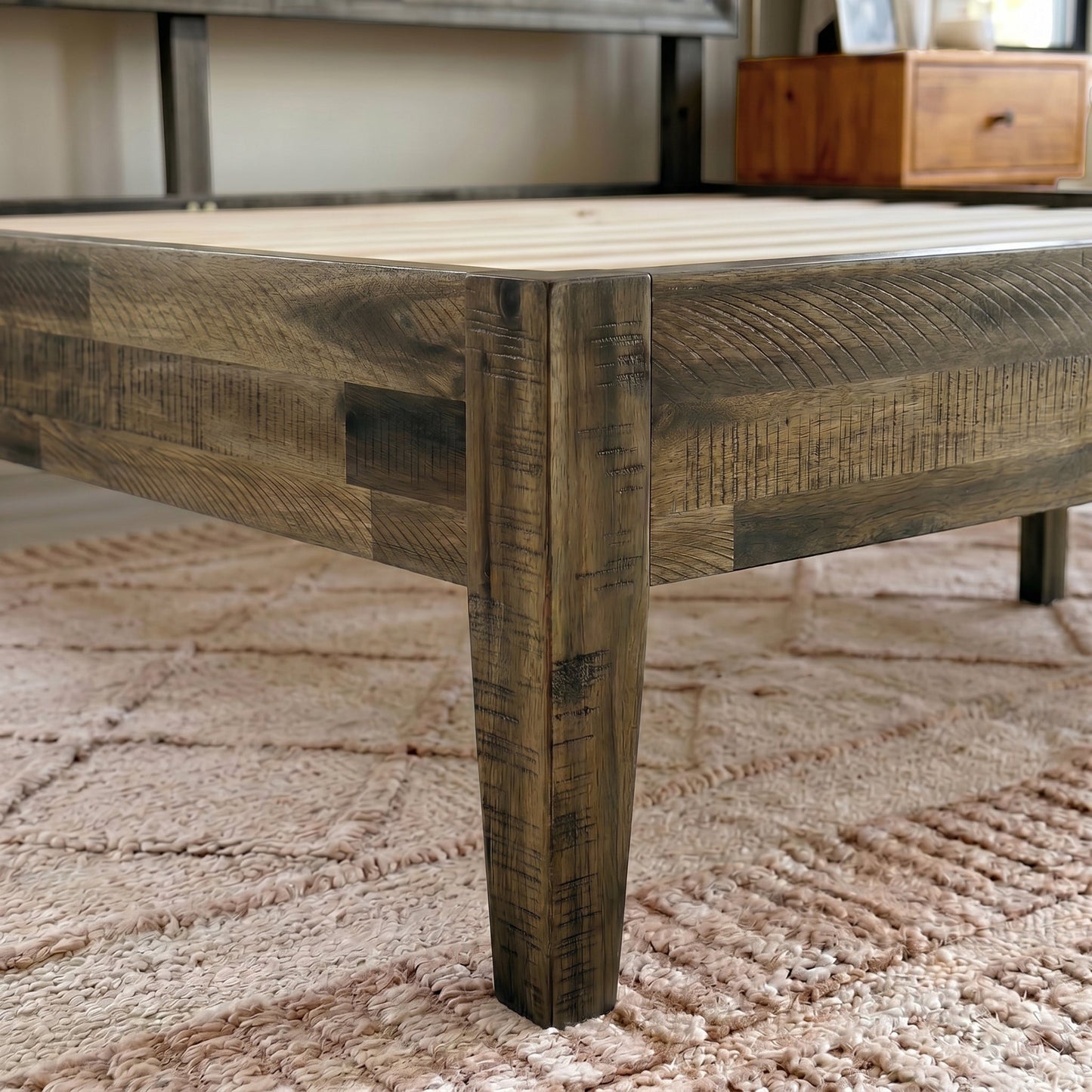 Sierra Deluxe Solid Wood Bed Frame