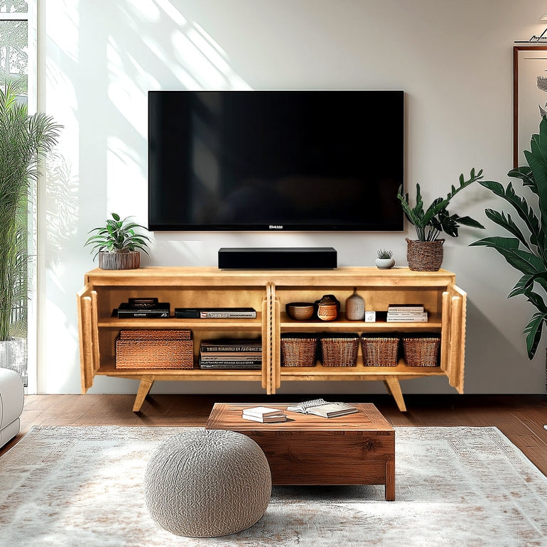 Harmony Solid Wood TV Stand