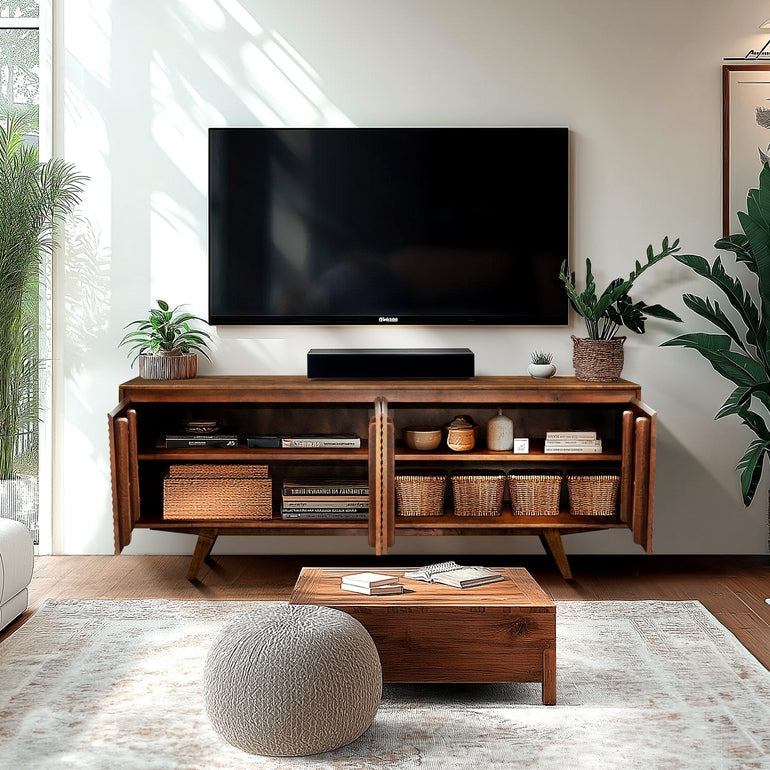 Harmony Solid Wood TV Stand
