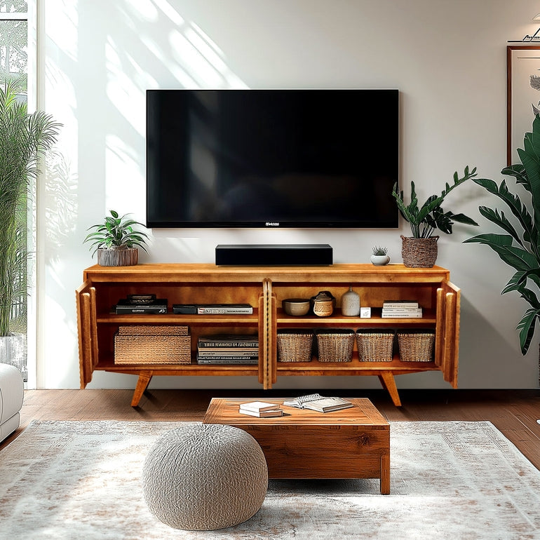 Harmony Solid Wood TV Stand