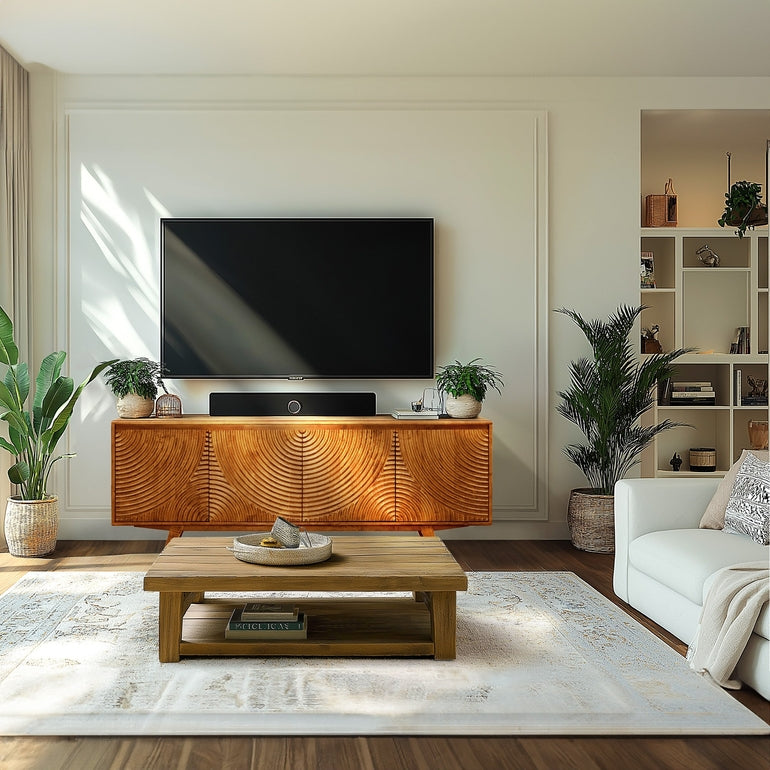 Harmony Solid Wood TV Stand