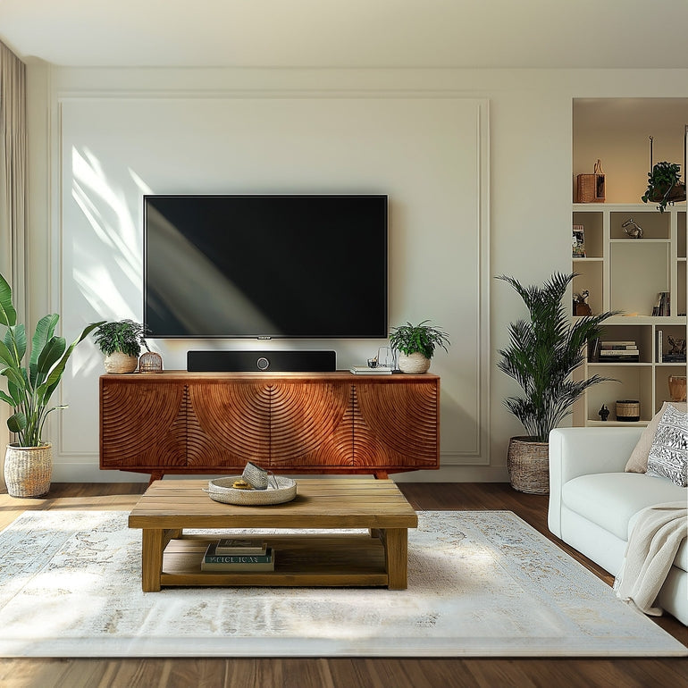 Harmony Solid Wood TV Stand