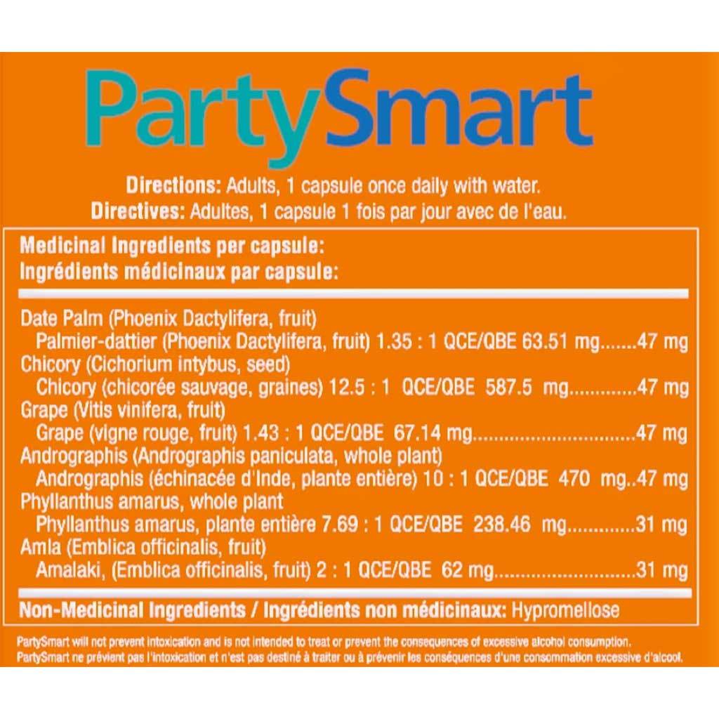 Himalaya PARTY SMART (10 Caps), 10 Nights of Partying Hard
