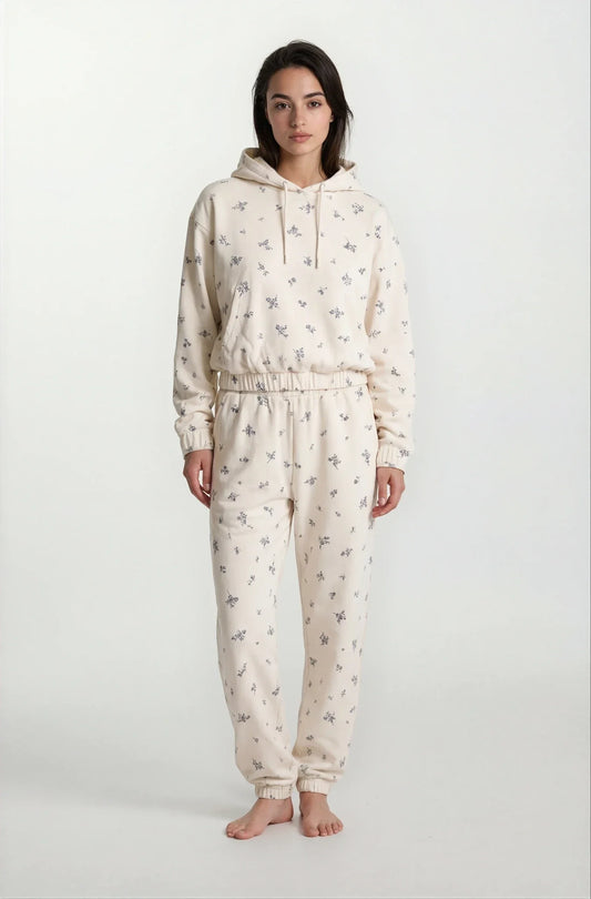 Posie Luxeflow - Soft Everyday Leisure Set 2PC In Floral
