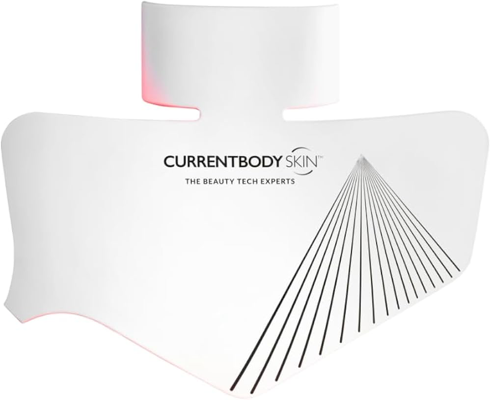 CurrentBody Skin LED Light Therapy Mask Series 2 - Face & Neck Kit | Red & Near-Infrared Light Therapy for Face, Neck & Décolletage