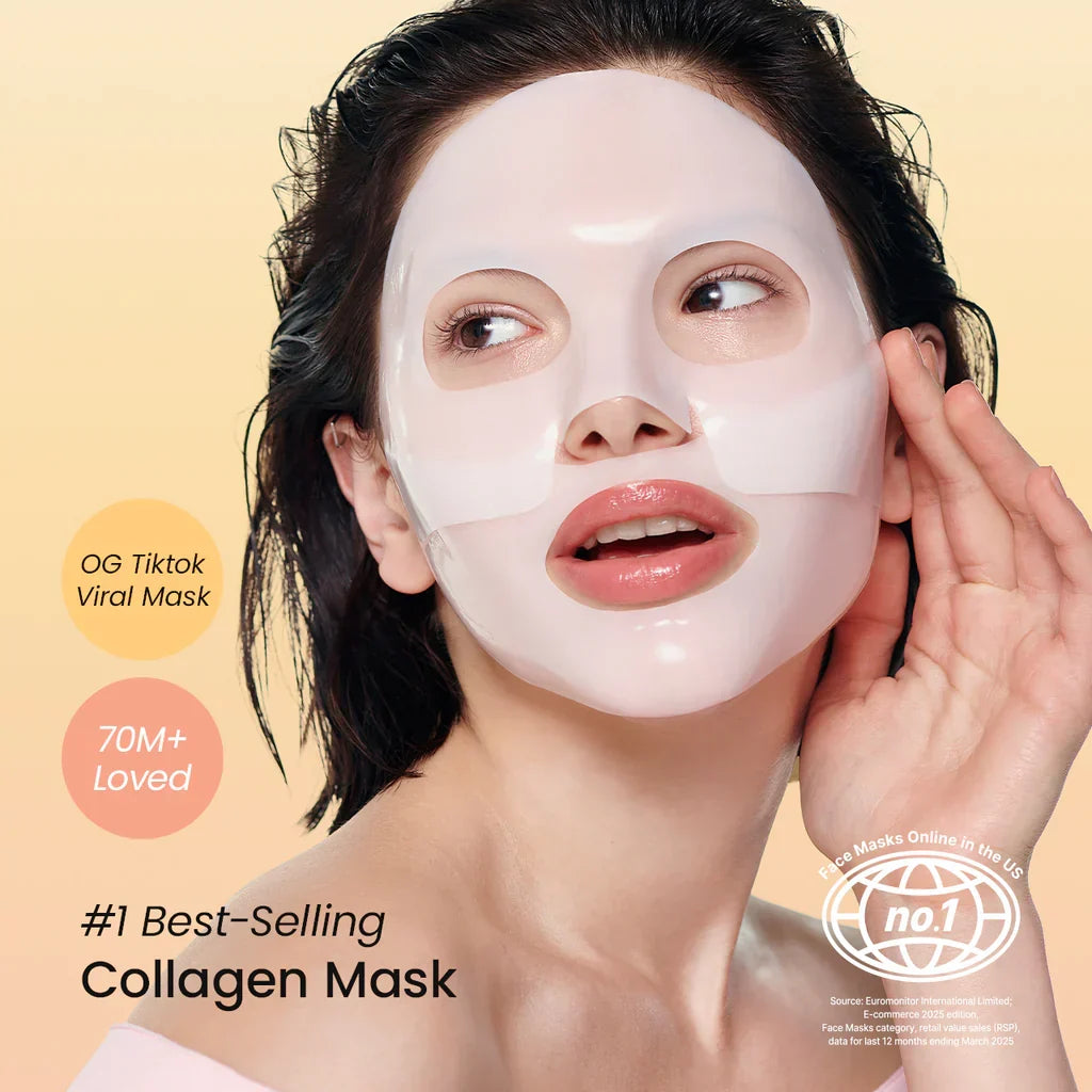 Biodance Bio-Collagen Real Deep Mask - Overnight Hydrogel Mask for Intense Hydration, Firming & Glow