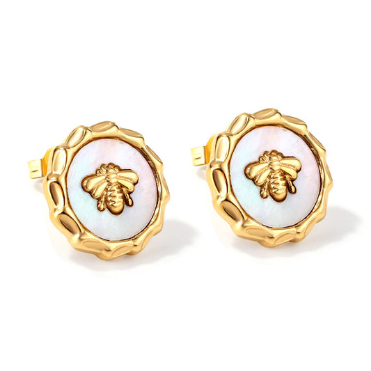 Autumn Gold Studs