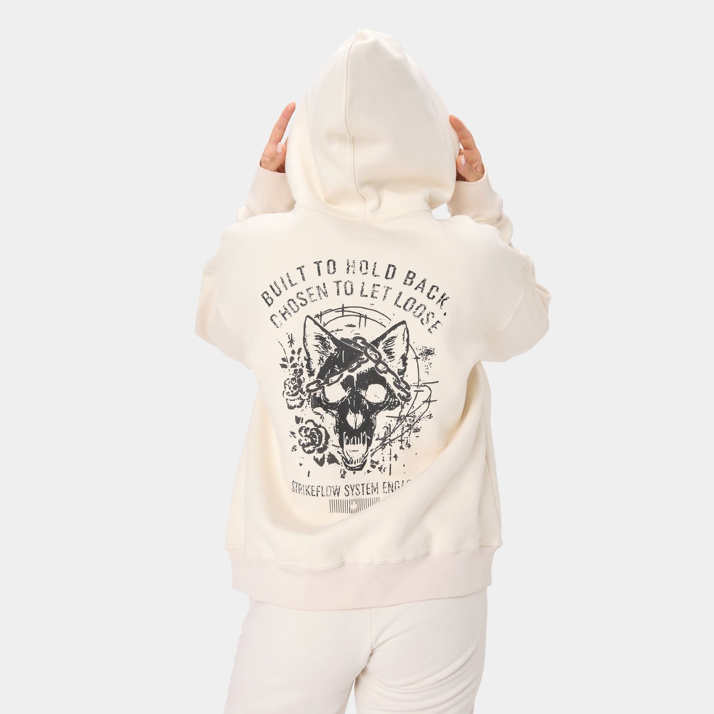 LOCKFEM_05 HOODIE — TACTICAL BEIGE
