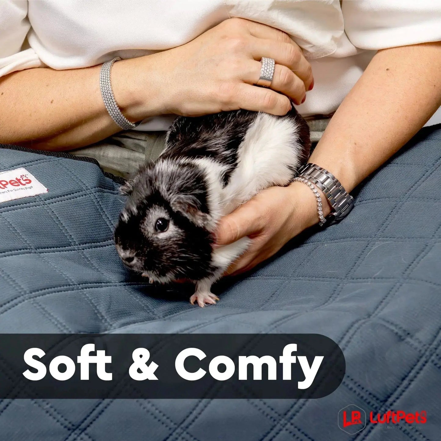 Rabbit & Guinea Pig Cage Liners for MidWest & C&C 2x4 Cages - Washable & Absorbent- Gray