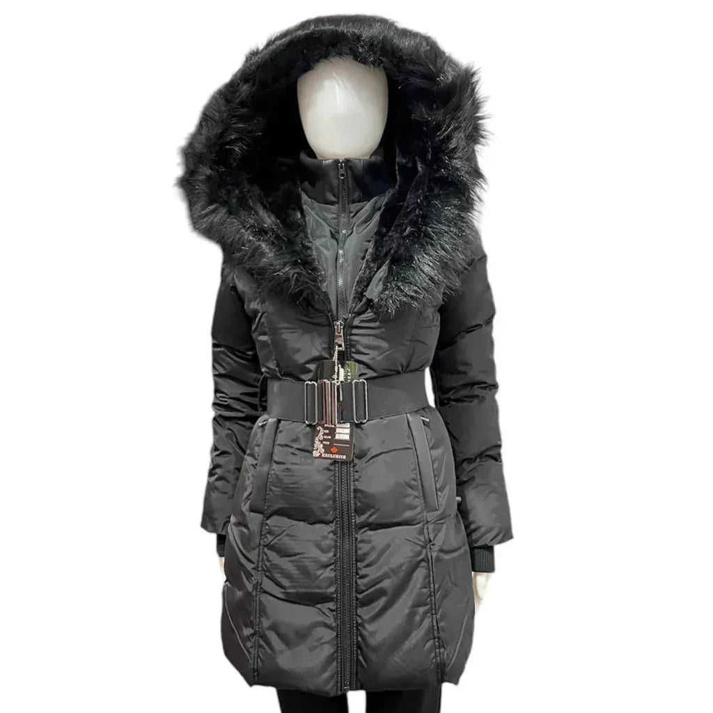 Manteau avec ceinture
