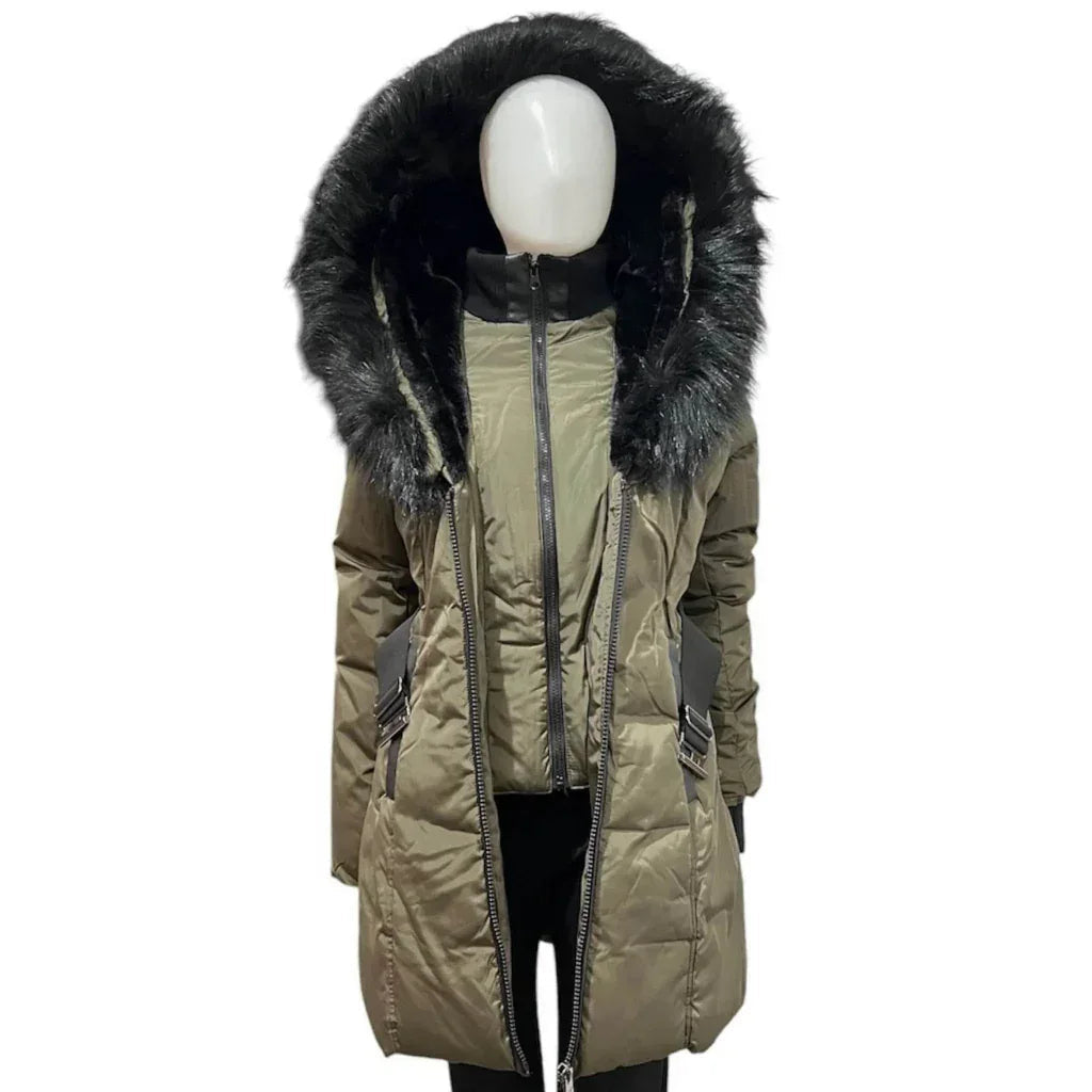 Manteau avec ceinture