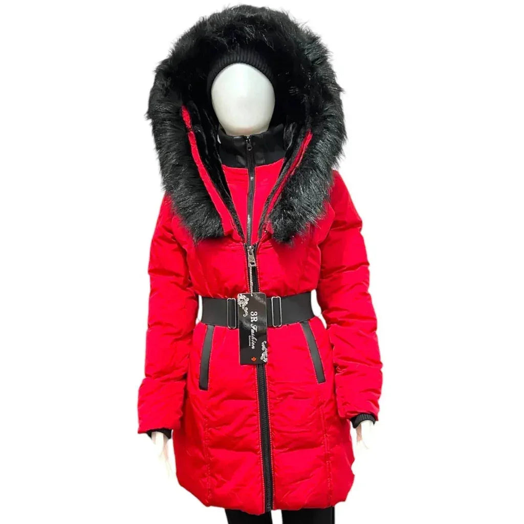 Manteau avec ceinture
