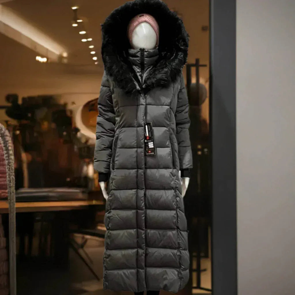 Manteau long et chaud