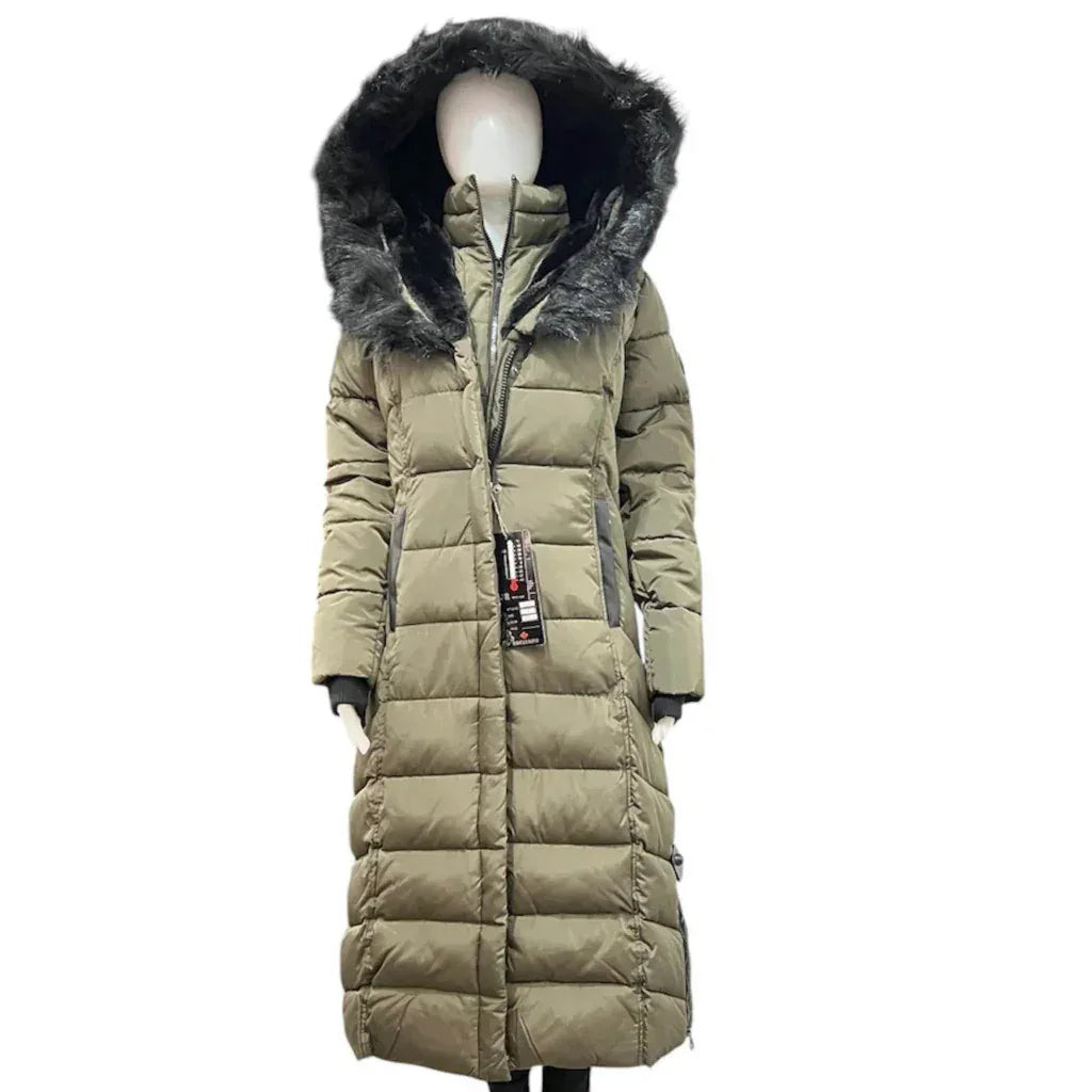 Manteau long et chaud