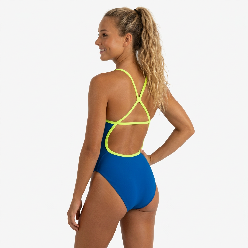 Kaiya Open Back One-Piece Performance Swimsuit by Norca