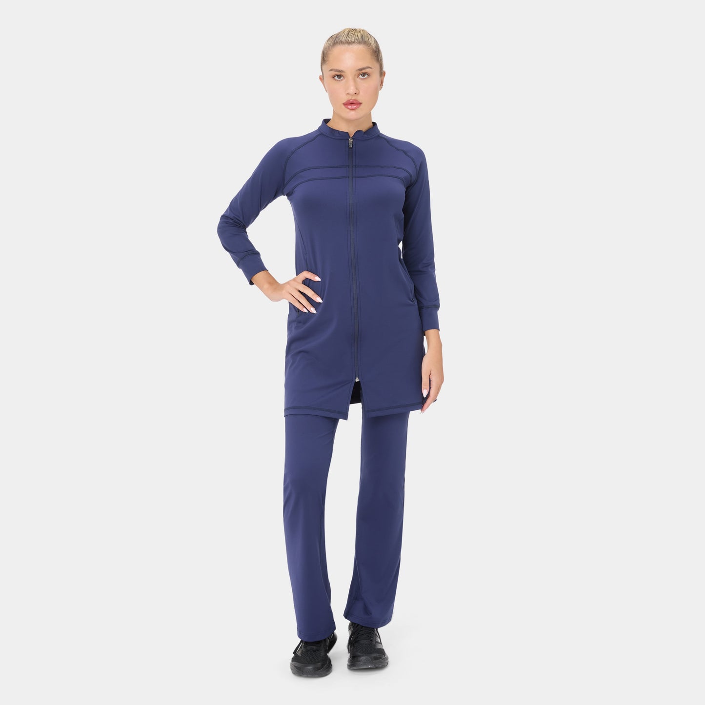 Onyx Raglan Top - Shadow Navy