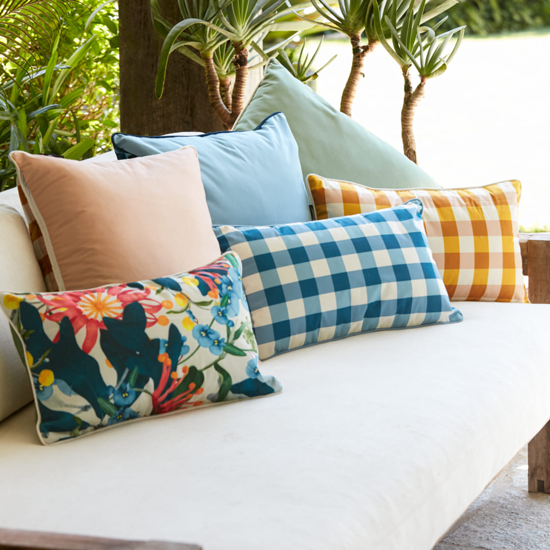 Throw Cushion 50x30cm<br> Indoor & Outdoor Use