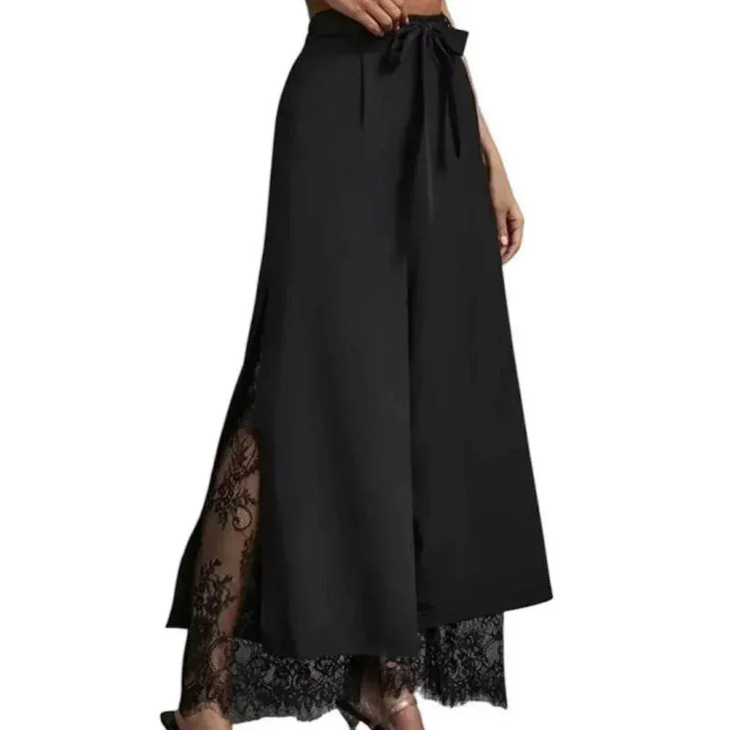 Pantalon en dentelle