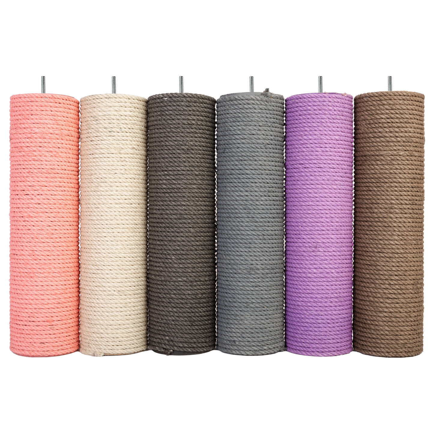 Fique Rope Replacement Post with screw - 15 Inch