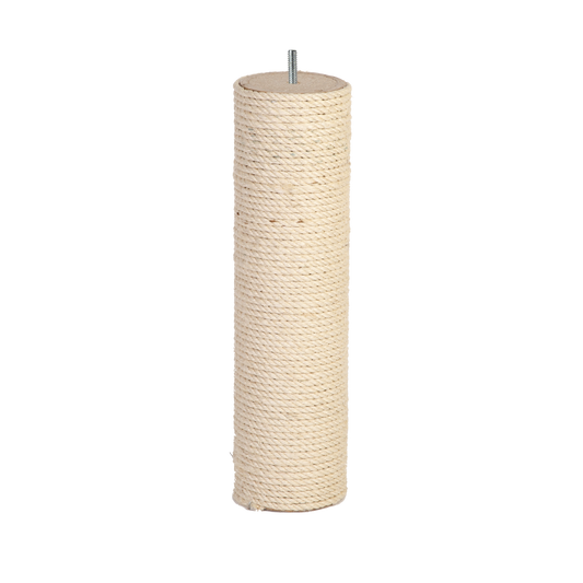 Fique Rope Replacement Post with screw - 15 Inch